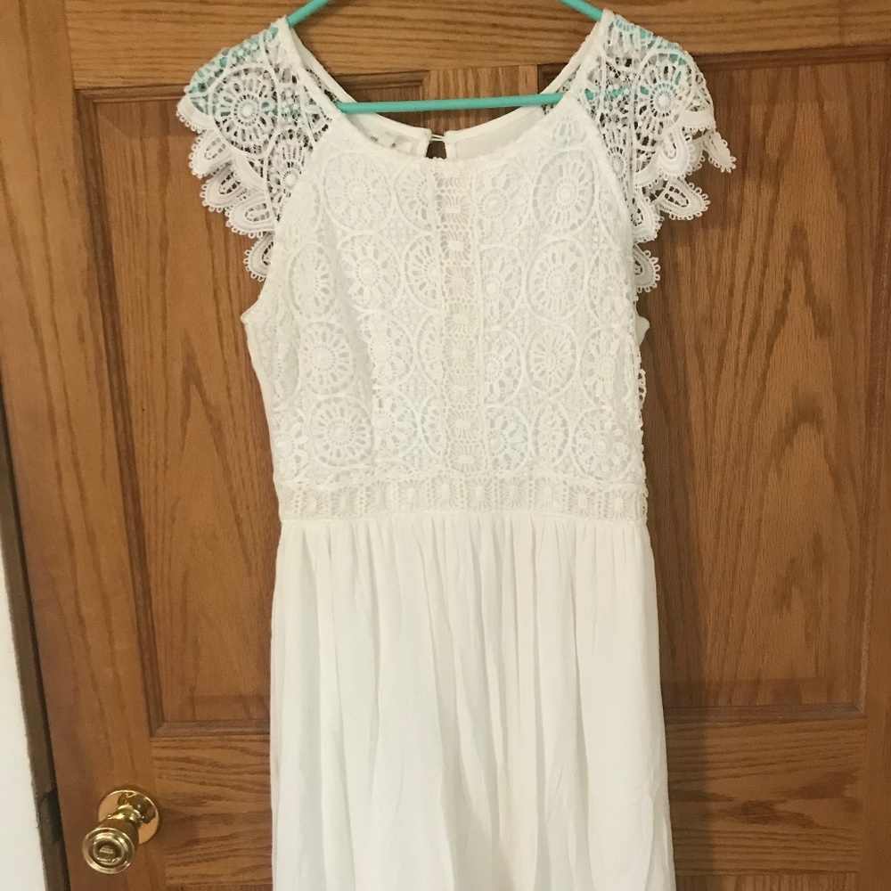 Maurices White Lace Dress